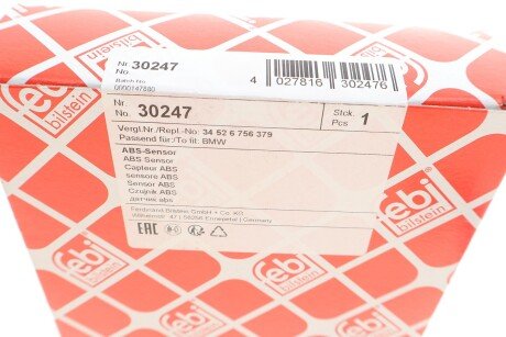 Датчик абс передній febі Bilstein 30247