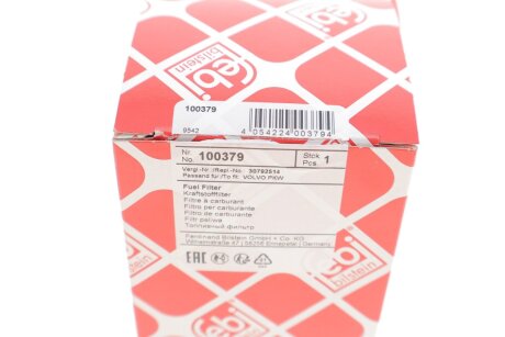 Дизельный топливный фильтр febі Bilstein 100379