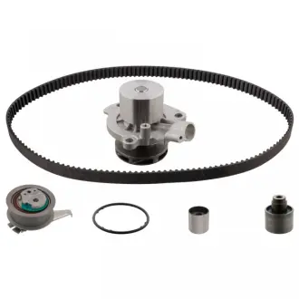 FEBI AUDI К-кт ГРМ (ремень + 3 ролика + помпа + крепление) A3, Q2, Q3, Q5 13-, SKODA OCTAVIA III Febі Bilstein 104866