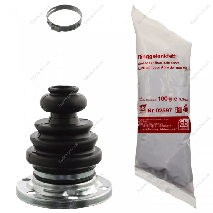 FEBI AUDI Защита ШРУСа 80, (24*108*124) с мет. обоймой febі bilstein 14067