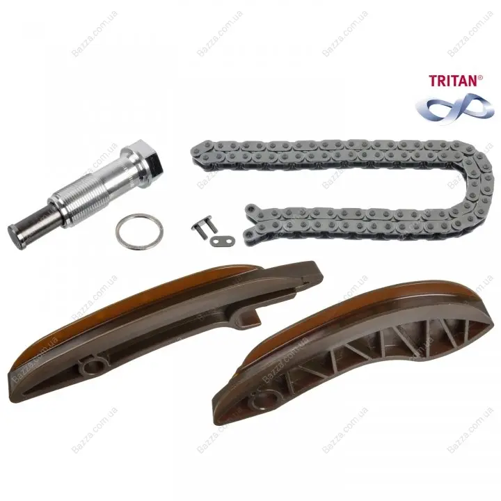 FEBI BMW К-т цепи ГРМ (цепь+2 успокоителя+натяжитель) 1/Е8/F20, 5/F10 febі bilstein 107254
