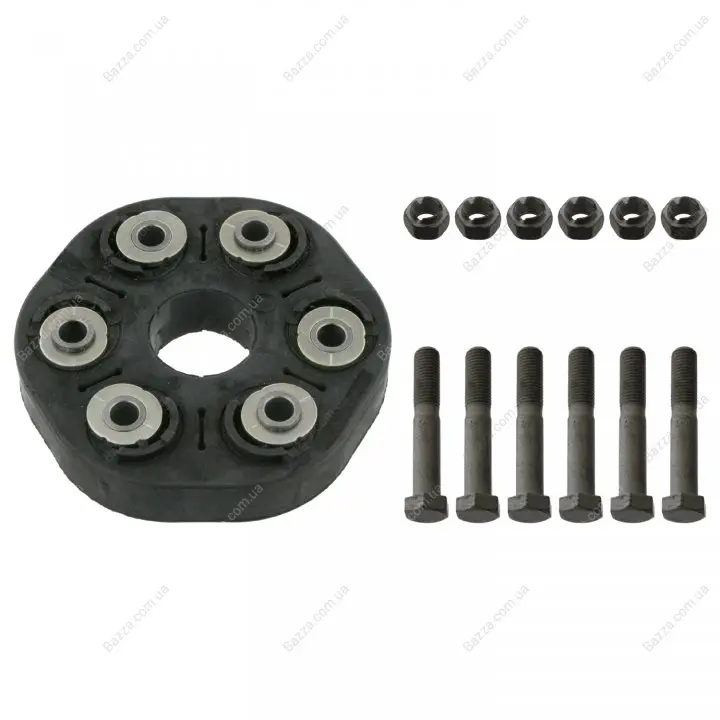 FEBI BMW муфта еластична (+к-кт кріплення) 5 E39 520D 95-04 febі bilstein 43481
