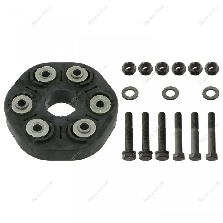 FEBI BMW муфта еластична (+к-кт. кріплення) 5 E39 520D 95-04 Febі Bilstein 43490 (фото 1)