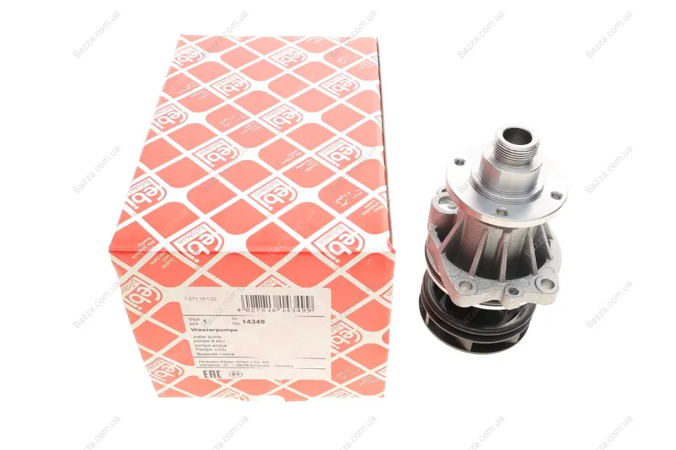 FEBI BMW Помпа воды 325 91-,525 88-,535 96-,Opel Omega febі bilstein 14349