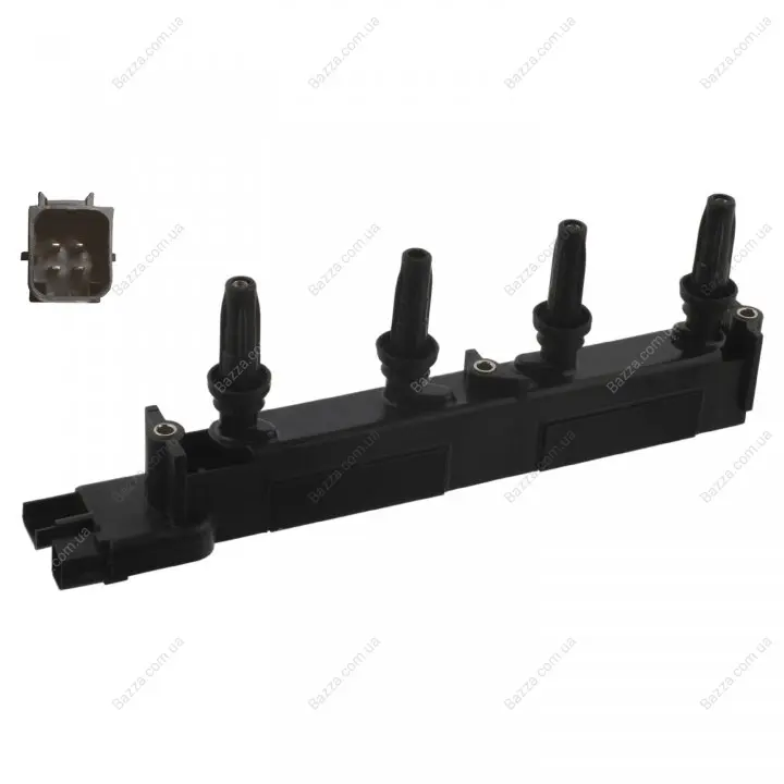 FEBI CITROEN Катушка зажигания C4,5,Jumpy,Peugeot 206,307,406,407 Febі Bilstein 37080 (фото 1)