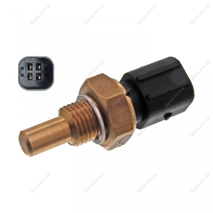 FEBI DB Датчик температуры воды (4-х конт.) W124/W202/W210/W140 Sprinter -06, Vito -03. Febі Bilstein 37457 (фото 1)