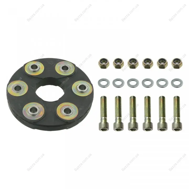 FEBI DB Муфта эластичная пер. (к-кт с болтами) W124 300D Febі Bilstein 08822 (фото 1)