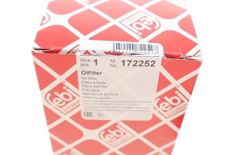 Масляный фильтр febі Bilstein 172252