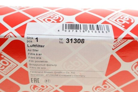 FEBI Фильтр воздушный HONDA 2,0TD LAND ROVER MG febі Bilstein 31308