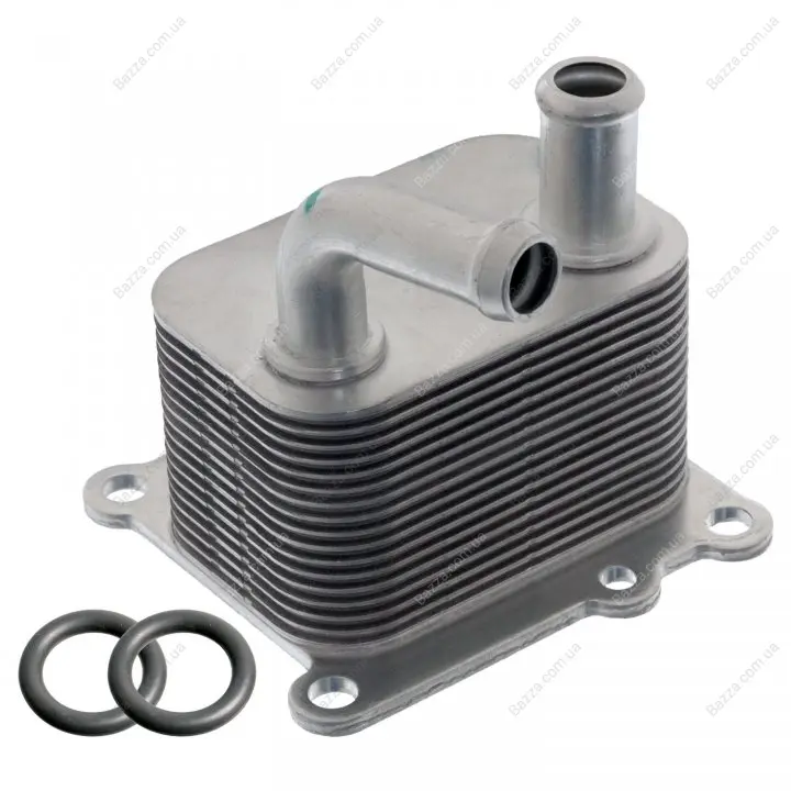 FEBI FORD Масляный радиатор + прокладки C-Max,Fiesta IV,Focus,Galaxy,Mondeo IV,Transit Connect 1.8TDCi 02- Febі Bilstein 170177 (фото 1)