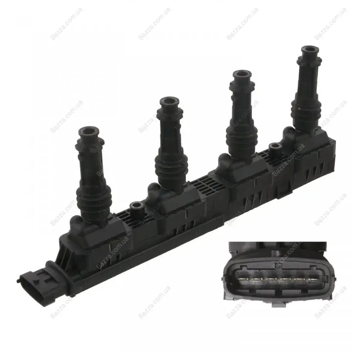 FEBI OPEL Катушка зажигания 1,2/1,4i: AstraG/H, Corsa C/D, Meriva Febі Bilstein 33663 (фото 1)