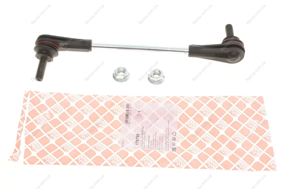 Стойка (тяга) стабилизатора передняя febі bilstein 179799