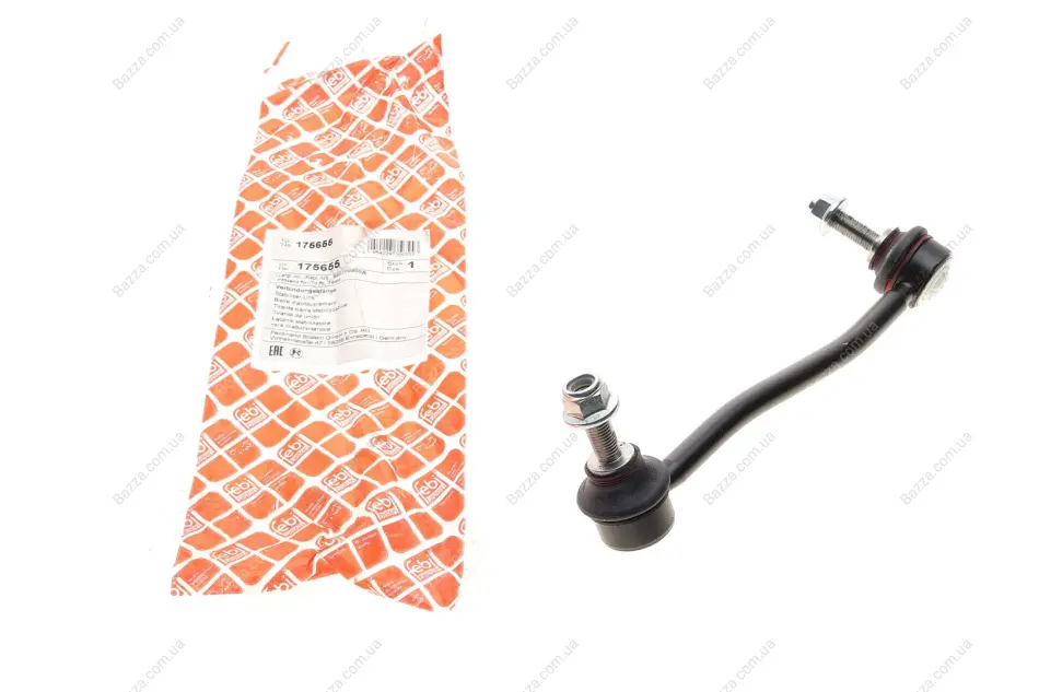Стойка (тяга) стабилизатора передняя febі bilstein 175655