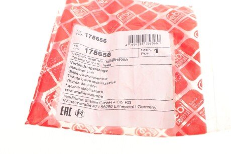 Стойка (тяга) стабилизатора передняя febі Bilstein 175656