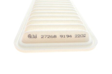 FEBI TOYOTA Фильтр воздушный RAV4 2,0i 00-, Previa 2,4i 00- (135*54*375) febі Bilstein 27268