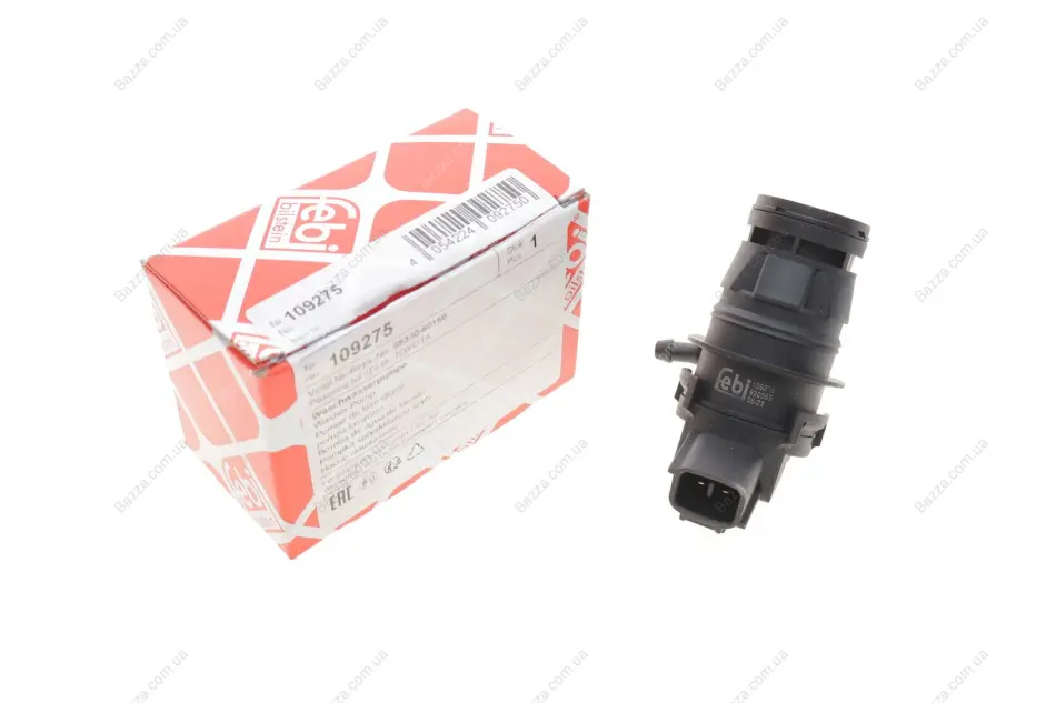 FEBI TOYOTA Моторчик омывателя Land Cruiser Prado -09, MAZDA 3/6/CX7/CX9 Febі Bilstein 109275 (фото 1)