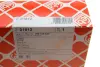 FEBI VW Фильтр воздушный Golf II 1.6D,Audi 80 1.8/2.3,T III 1.6/1.7D febі bilstein 01812