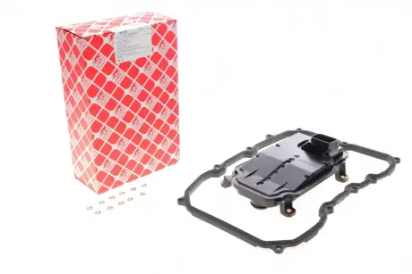 Фильтр масляный АКПП AUDI Q7 09-15, VW TOUAREG 10-18 с прокладкой (пр-во FEBI) febі bilstein 108181
