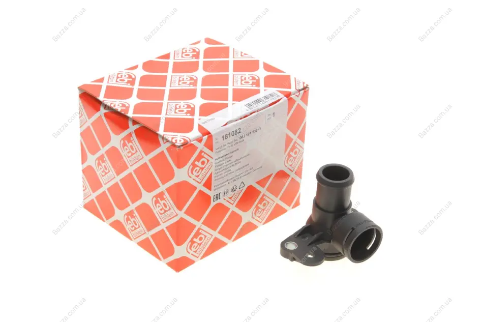 Фланець системи охолодження AUDI; SEAT; SKODA; VW (вир-во FEBI) Febі Bilstein 181082 (фото 1)
