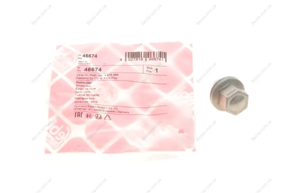 Гайка колесная febі bilstein 46674