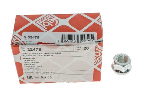 Гайка колесная HONDA (Febi) febі Bilstein 32479