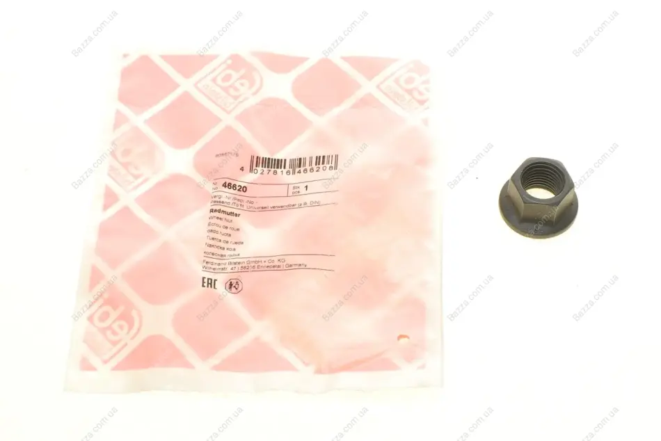 Гайка крепления колеса febі bilstein 46620
