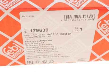 К-т кріплення амортизатора febі Bilstein 179630