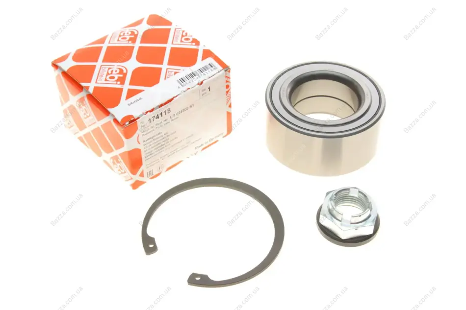 К-т підшипника ступиці febі bilstein 174118