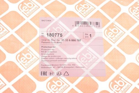 К-т захистний амортизатора febі Bilstein 180775