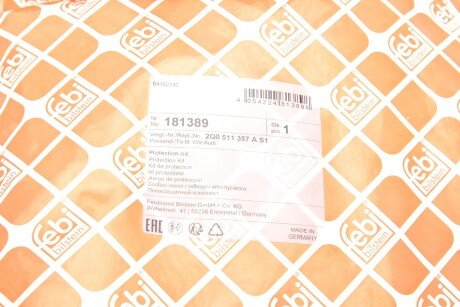 К-т захистний амортизатора febі Bilstein 181389