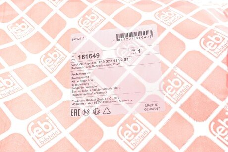К-т захистний амортизатора febі Bilstein 181649