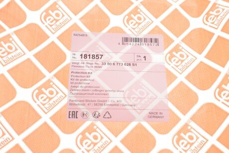 К-т захистний амортизатора febі Bilstein 181857