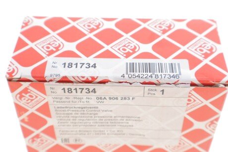 Клапан регулювання тиску нагнітання повітря febі Bilstein 181734