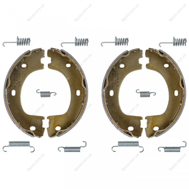 Колодки ручного (стоячого) тормоза febі bilstein 34314