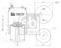 Кожух пневматической рессоры febі bilstein 35675