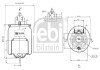 Кожух пневматической рессоры febі Bilstein 38509