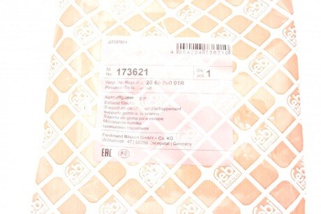 Кріплення глушника febі Bilstein 173621