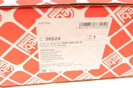 Сайлентблок (втулка) переднего амортизатора febі Bilstein 38524