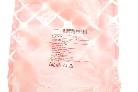 Кронштейн глушителя OPEL VECTRA (Febi) febі Bilstein 17424