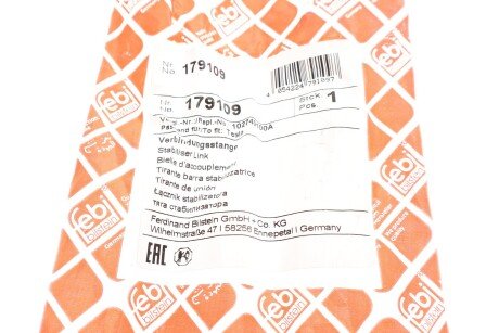 Задня стійка стабілізатора febі Bilstein 179109