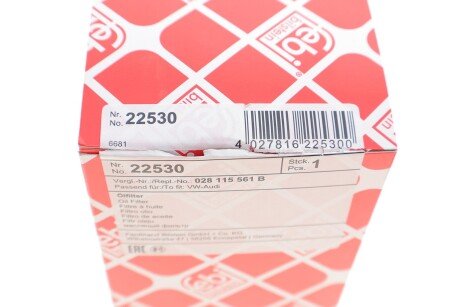 Масляный фильтр febі Bilstein 22530