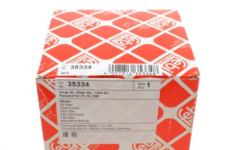 Масляний фільтр febі Bilstein 35334