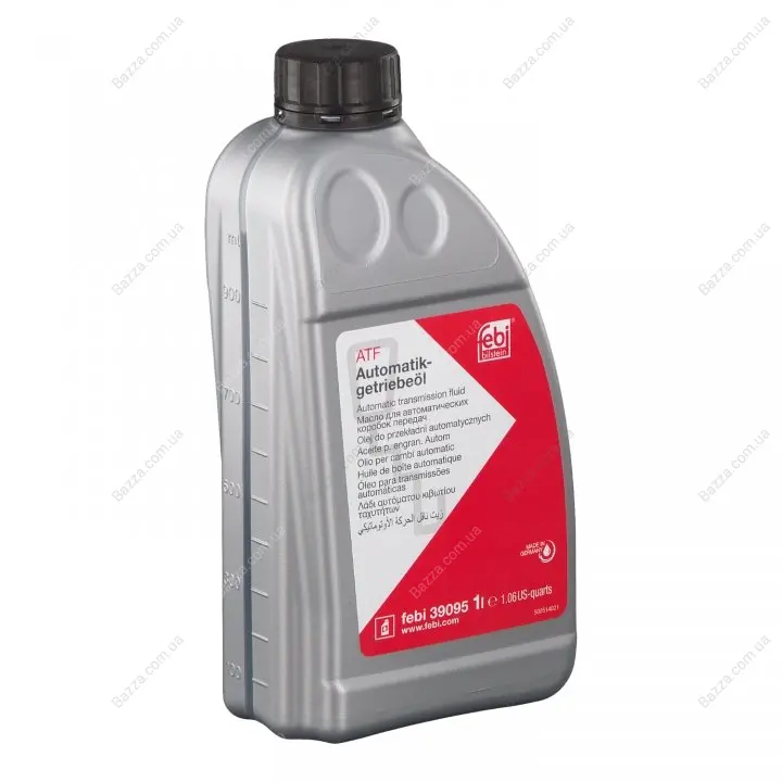 Мастило АКПП (ATF) (green) ZF 8-speed BMW(83222152426)/VW(G 060 162 A2) - 20L Febі Bilstein ""39097" (фото 1)