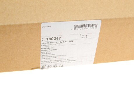 Механізм склопідіймача febі Bilstein 180247