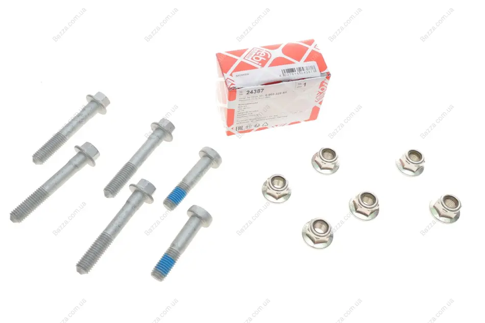 Монтажный комплект, рычаг независимой подвески колеса Febі Bilstein 24387 (фото 1)