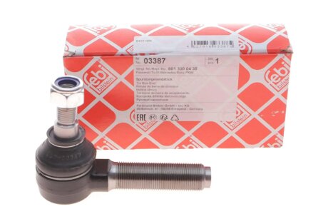 Накінечник кермової тяги febі Bilstein 03387