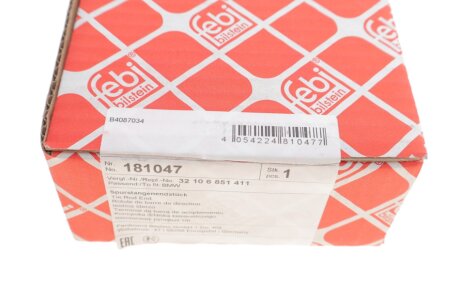 Накінечник кермової тяги febі Bilstein 181047