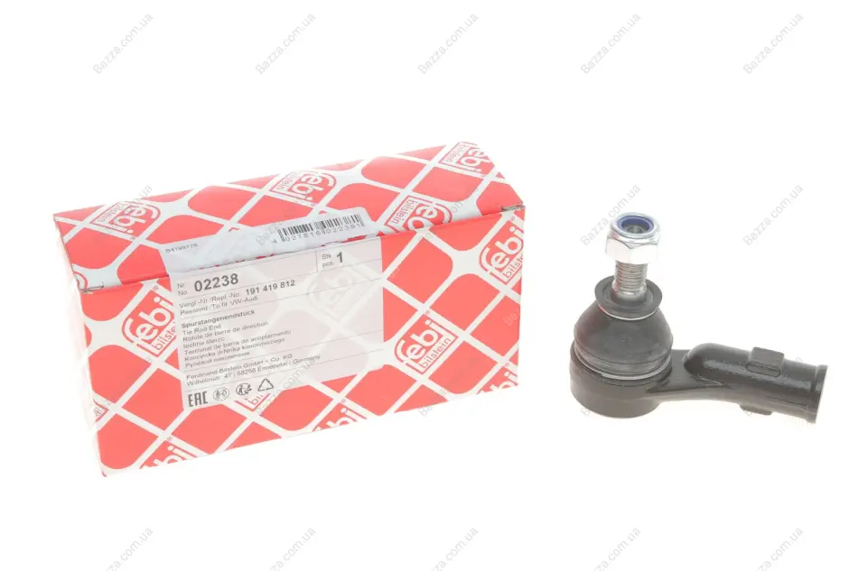 Наконечник рулевой тяги febі bilstein 02238
