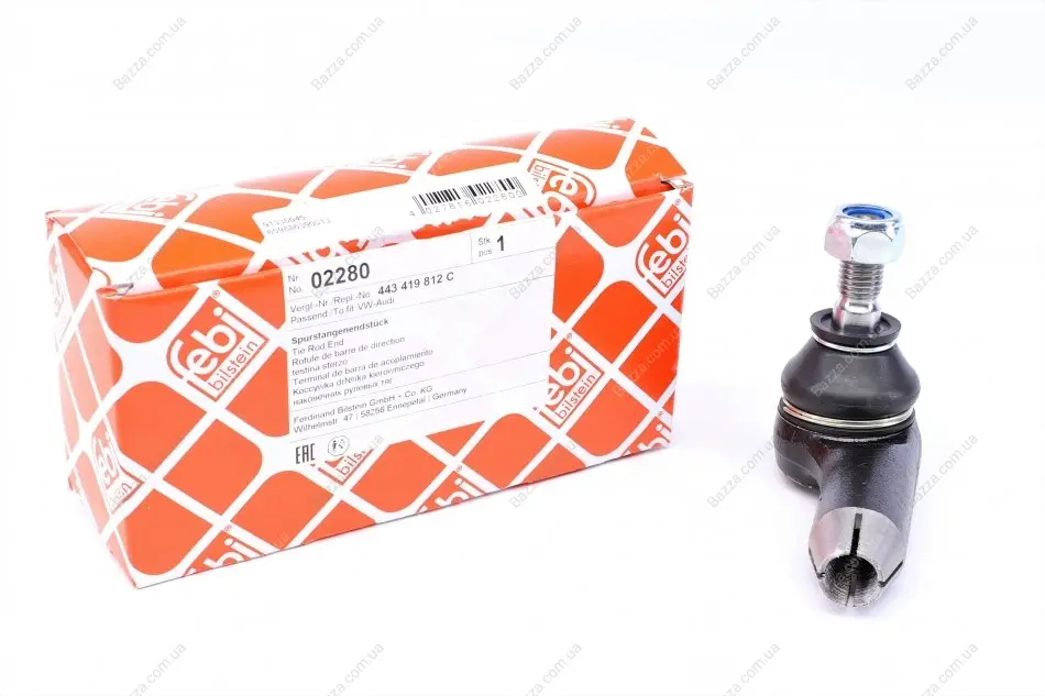 Рульові наконечники Febі Bilstein 02280 (фото 1)
