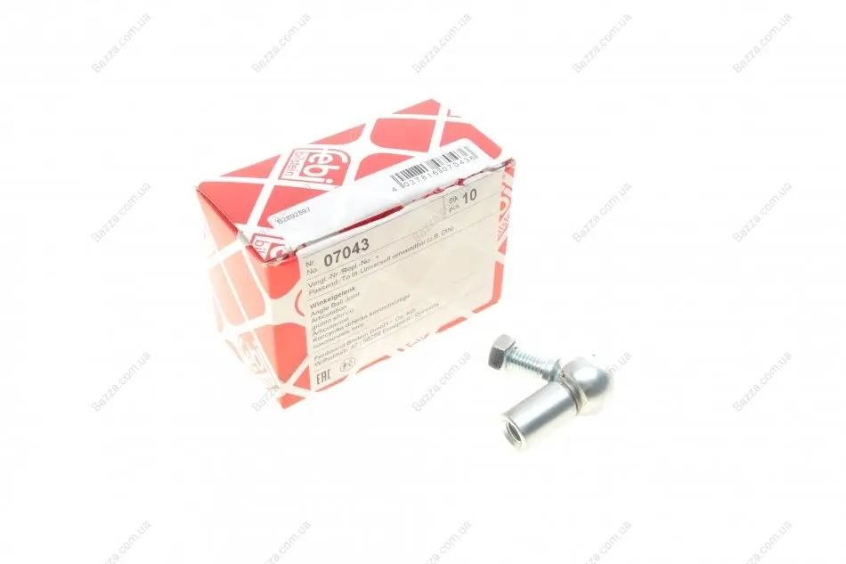 Наконечник рулевой тяги febі bilstein 07043
